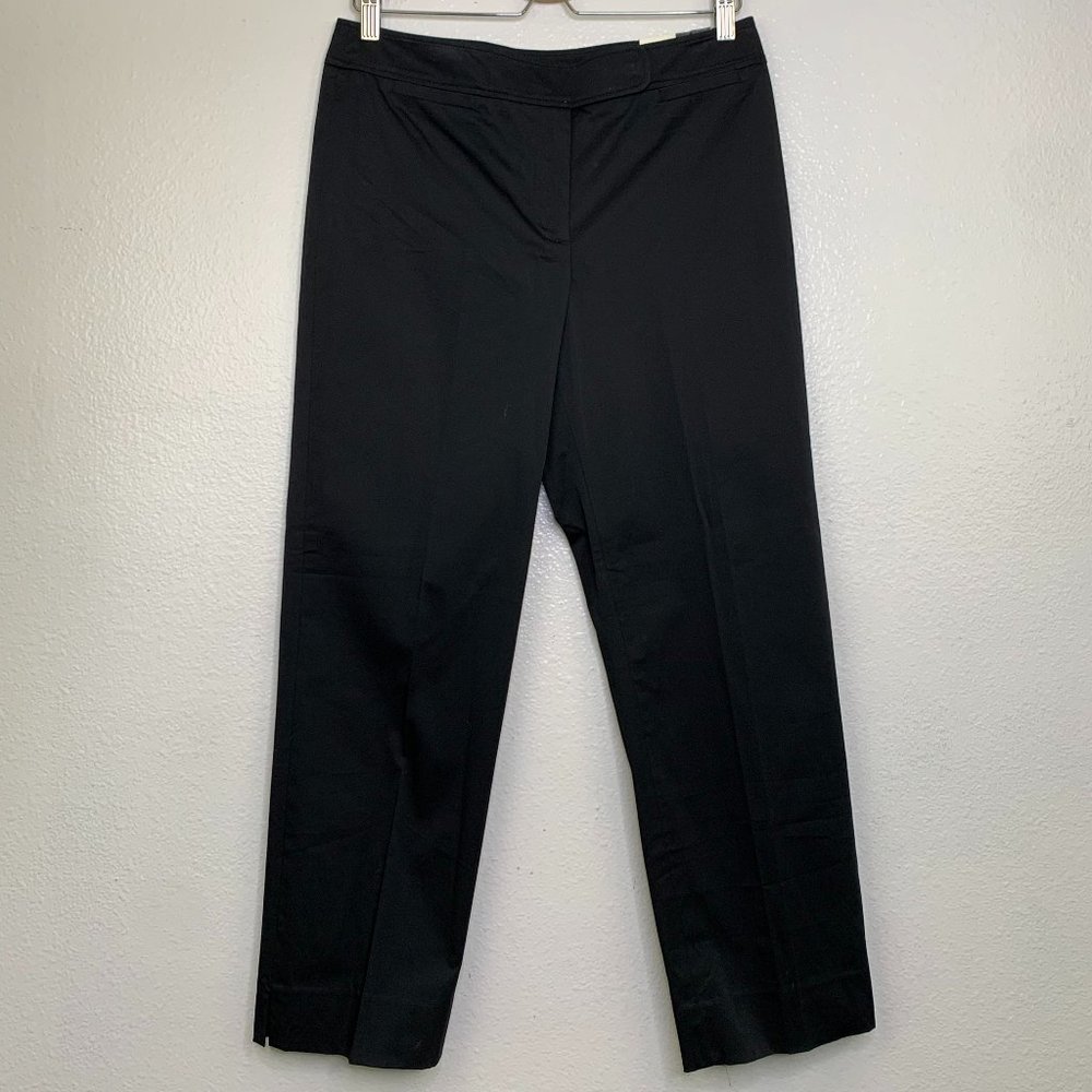 New Ann Taylor Loft‎ Women’s Black Dress Pants Ankle Length Stretch Size 6 NWT
